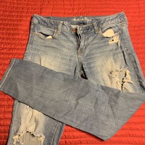Jegging jeans from American eagle